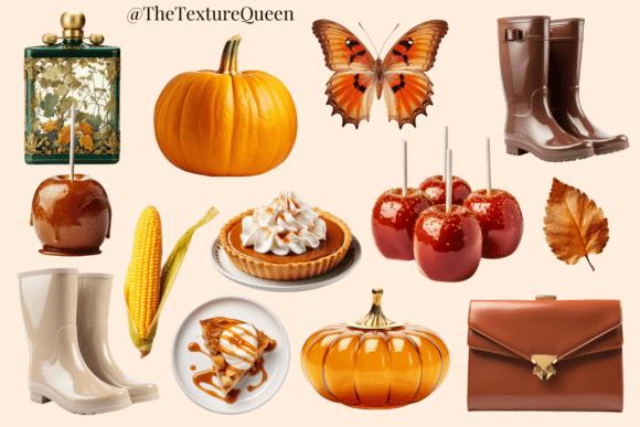 Download Realistic Fall Harvest Cozy Clipart Png - Art Collection
