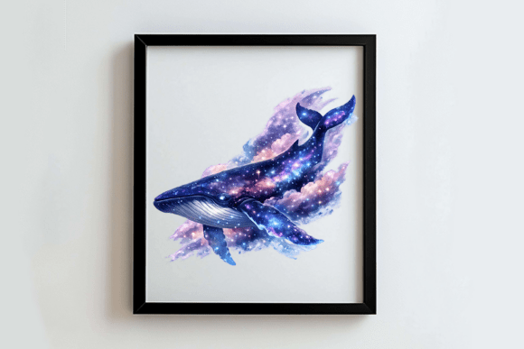 Download Galaxy Whale PNG | Nebula Whale Clipart - Art Collection