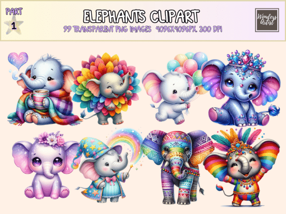 Download Elephants Clipart - Art Collection