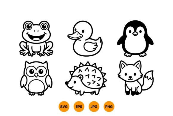 Download Cute Woodland Animal Clipart - Art Collection