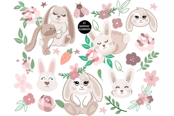 Download Cute Bunny Clipart - Art Collection