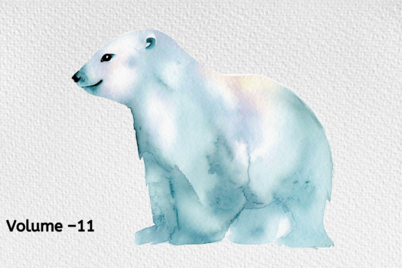 Download Watercolor Arctic Animal Clipart - Art Collection