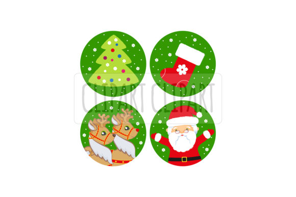 Download Santa Claus and Deer. Xmas Clipart Png - Art Collection