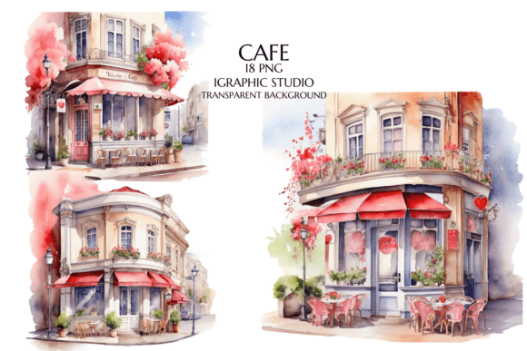 Download Cafe Clipart, Store Front Clipart - Art Collection