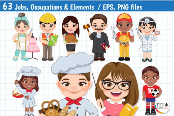 Download Jobs or Occupations Clipart - Art Collection