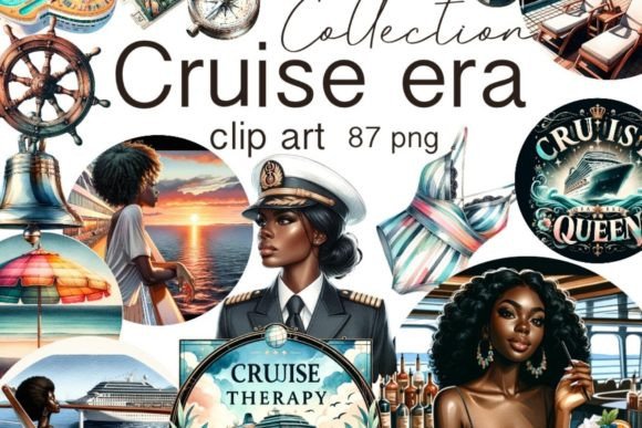 Download African American Cruise Life Clipart - Art Collection