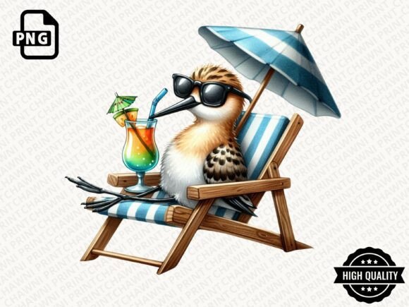Download Animals Relaxing on Beach Clipart PNG - Art Collection