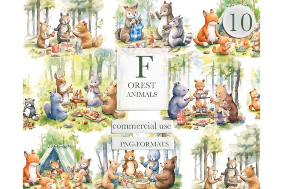 Download Forest Animals Png, Baby Animals Clipart - Art Collection
