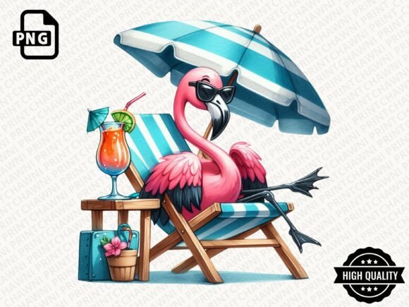 Download Animals Relaxing on Beach Clipart PNG - Art Collection