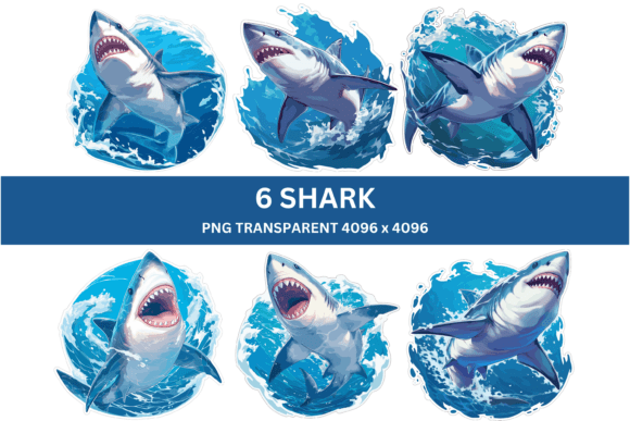 Download 6 PNG Ocean Splash Shark Clipart - Art Collection