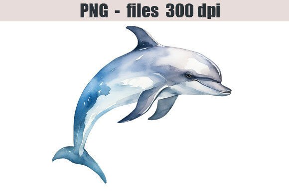 Download Dolphin Watercolor Clipart - Art Collection