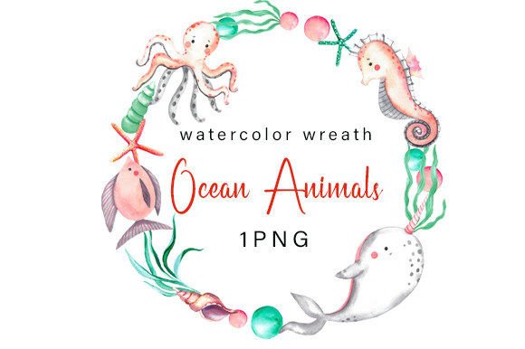 Download Ocean Animals Clipart. Undersea Clipart - Art Collection