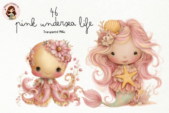 Download Pink Undersea Life PNG Clipart - Art Collection