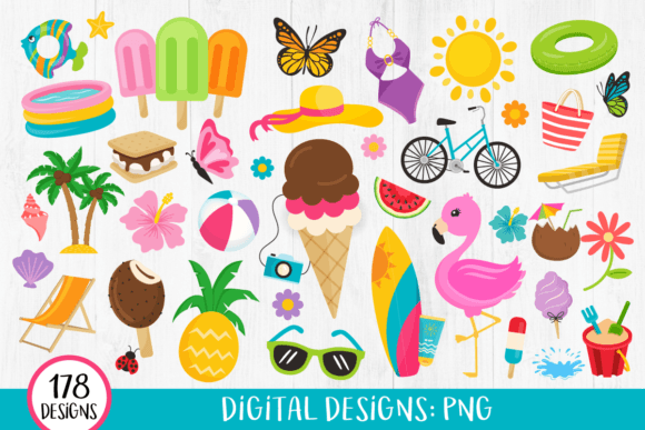 Download Summer Clipart, Pool Party Beach Clipart - Art Collection