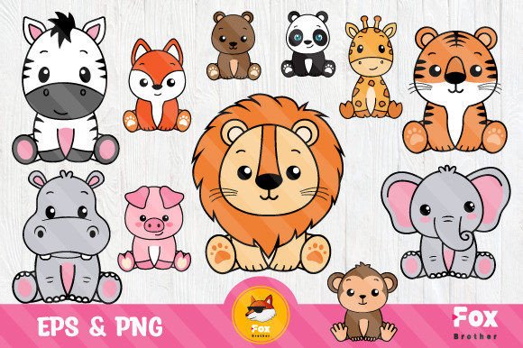 Download African Animals Clipart, Safari Animals - Art Collection