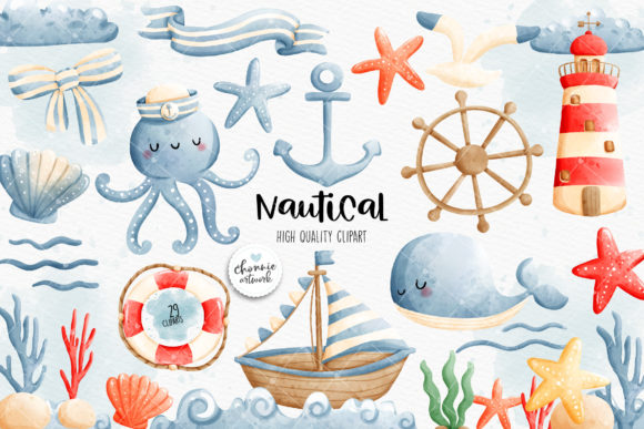 Download Nautical Clipart, Ocean Clipart - Art Collection