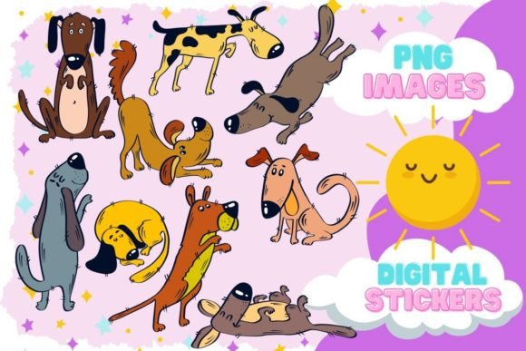 Download Dog Clipart Set,Hand Drawn Dog,Pets Set - Art Collection