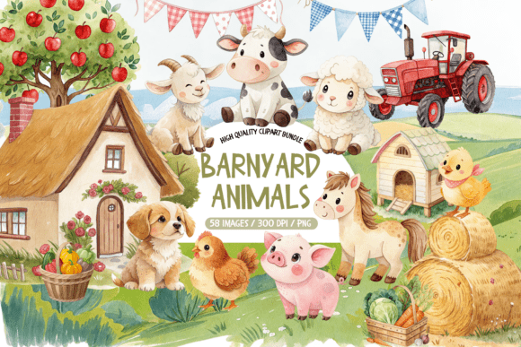 Download Barnyard Animals Clipart - Art Collection