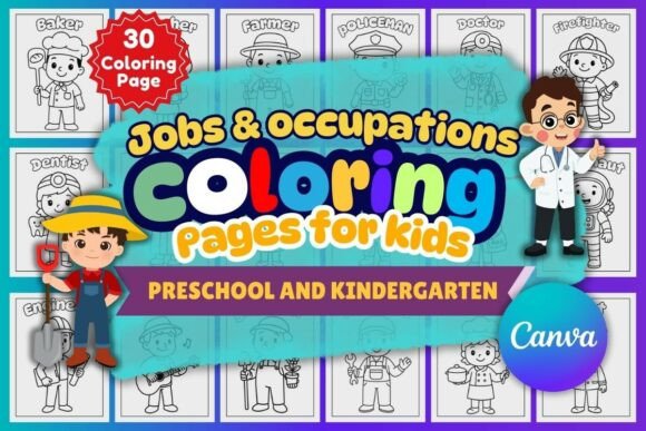 Download Coloring Pages for Kindergarten Kids - Art Collection