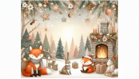 Download Cozy Woodland Background - Cozy woodland Collection