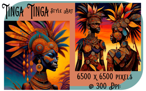 Download African Women Tinga Tinga Style - African Collection