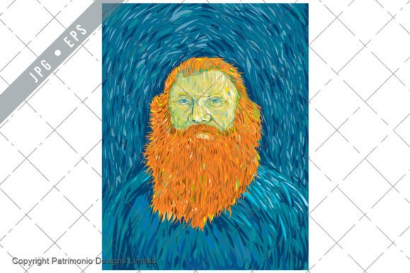 Download Old Man Red Beard Post Impressionism Art - Art Collection