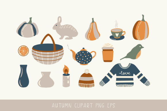 Download Autumn Cozy Clipart - Art Collection