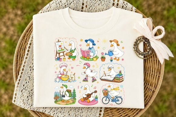 Download Cute Duck Activities PNG Clipart Bundle - Art Collection