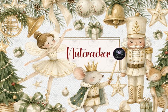 Download Nutcracker Ballet Christmas Clipart - Art Collection