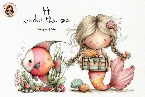 Download Under the Sea PNG Clipart Set - Art Collection