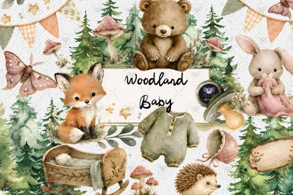 Download Woodland Animals Clipart - Art Collection